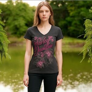 Harley Davidson like new! Charcoal gray T-shirt